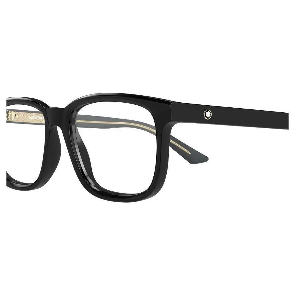Mont Blanc MB0452O Eyeglasses Black Acetate